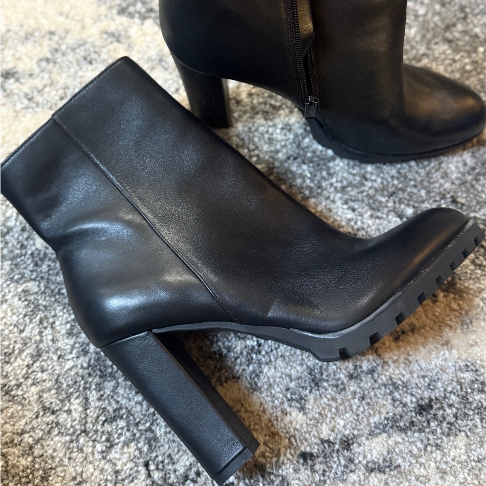 Aldo Black Heeled Boots